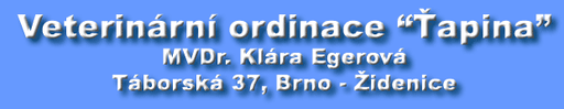 Veterinární ordinace Ťapina logo