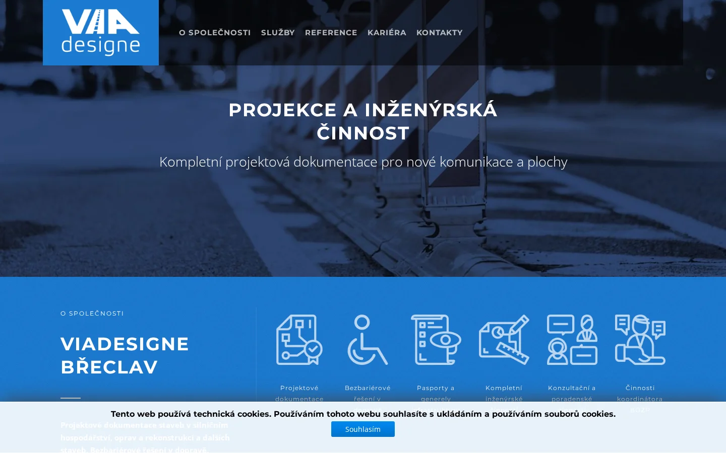 Viadesigne, s.r.o. website