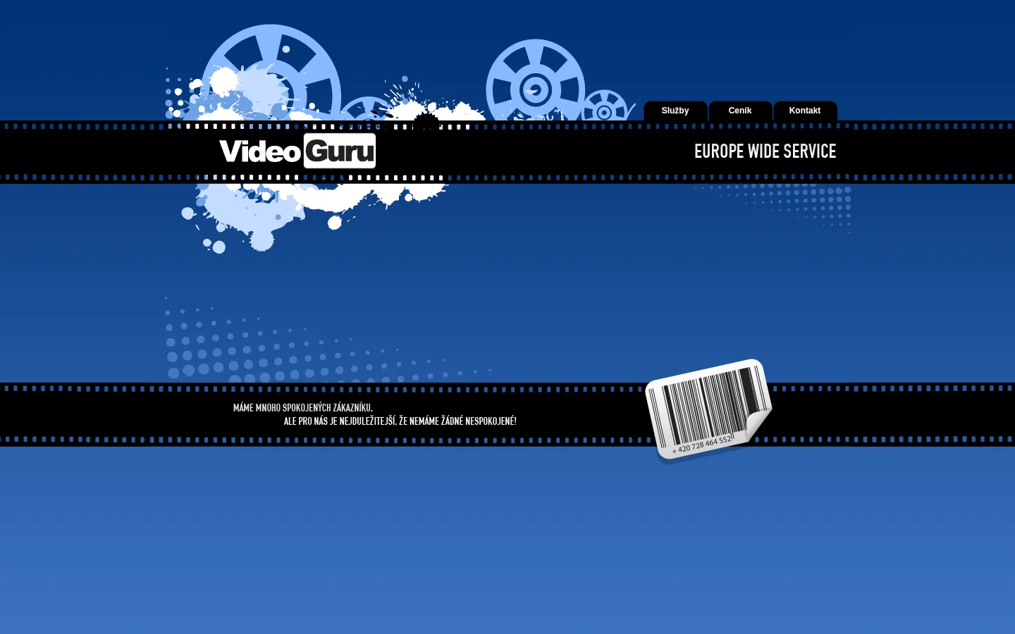 Petr Havlíček - Videoguru website