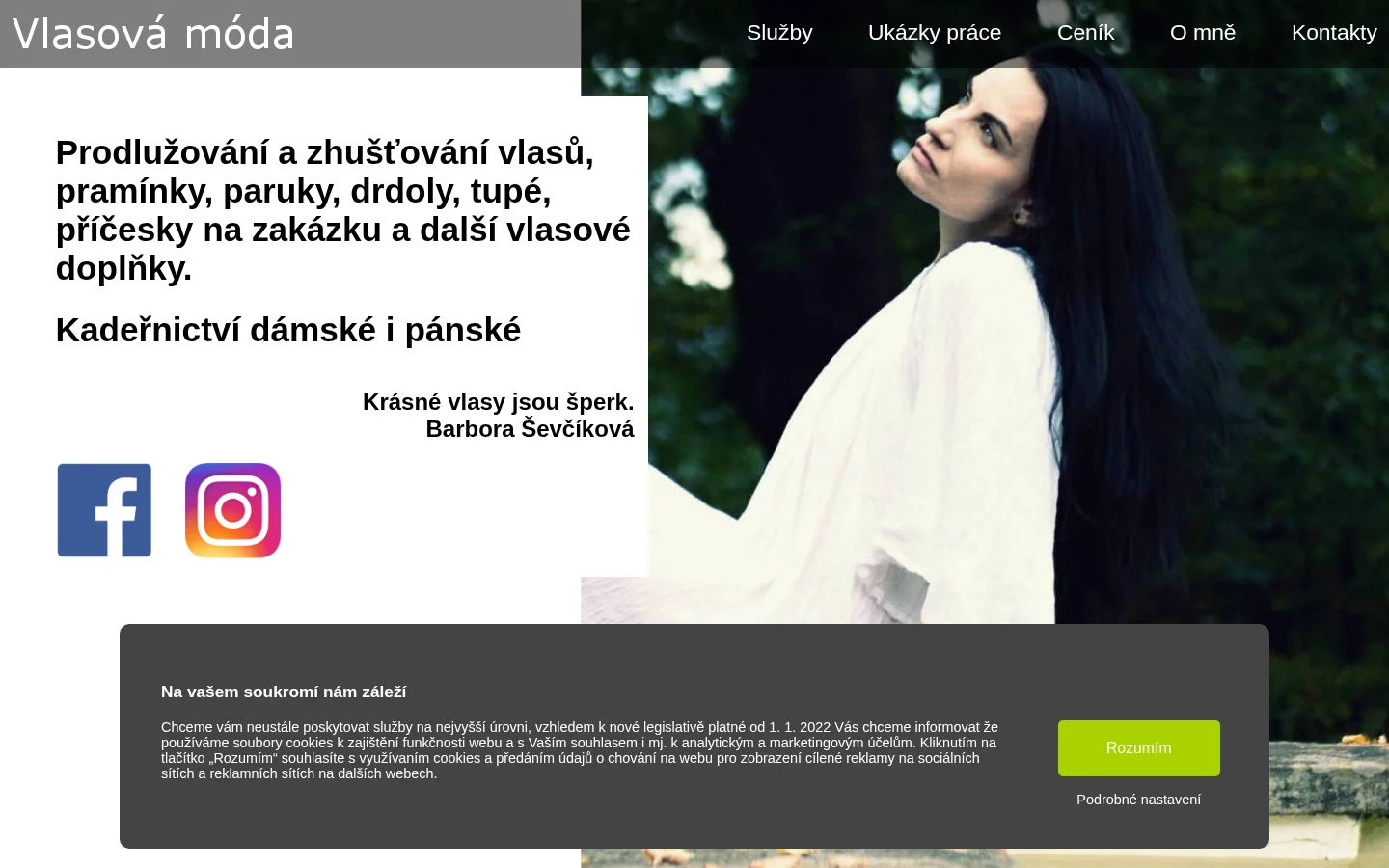 Barbora Ševčíková website