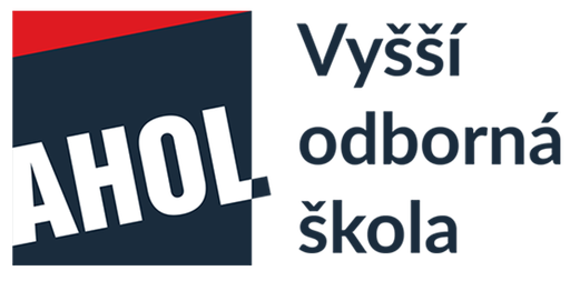 AHOL - Vyšší odborná škola logo