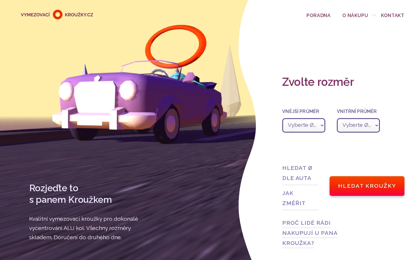 Vymezovaci-krouzky.cz website