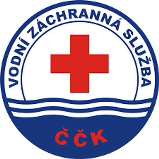 Vodní záchranná služba ČČK České Budějovice logo