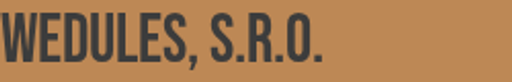 WEDULES, s.r.o. logo