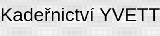 Kadeřnictví YVETT logo