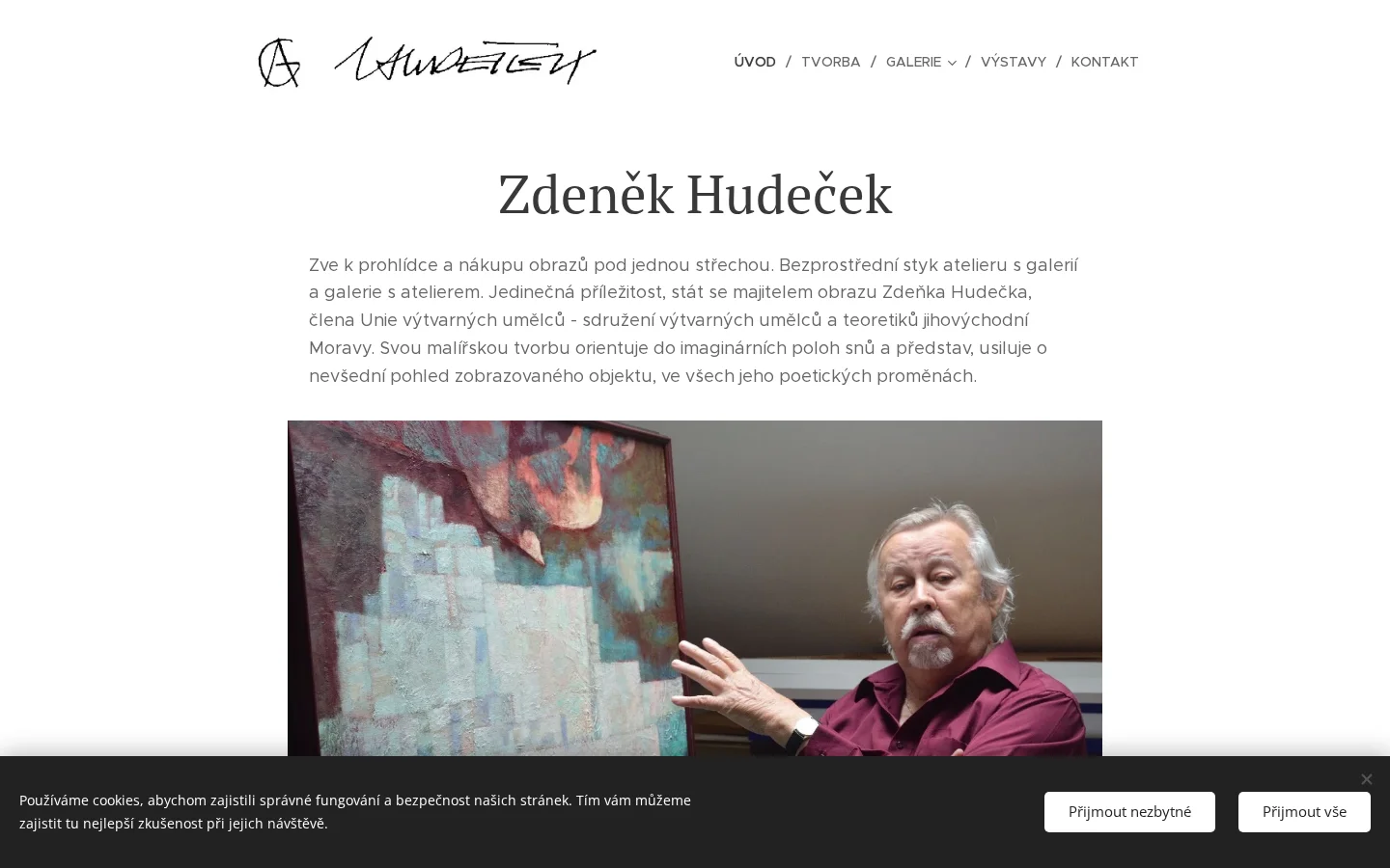 Zdeněk Hudeček malíř, grafik website