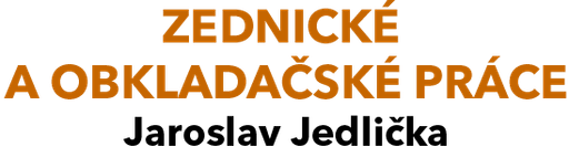Zednictví Jedlička logo