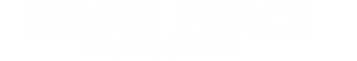 Zemní práce - Zdeněk Růžička logo