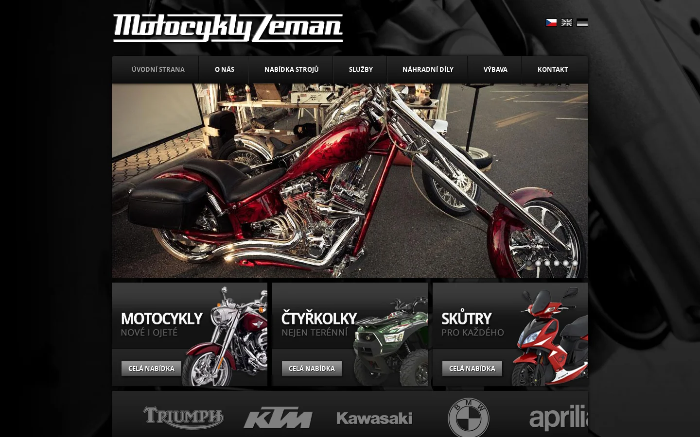 Motocykly ZEMAN website