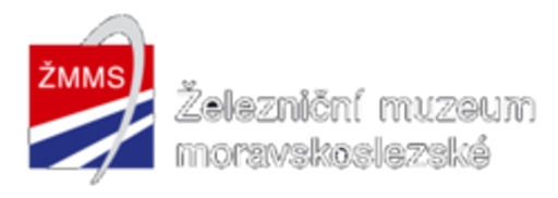 Železniční muzeum moravskoslezské logo