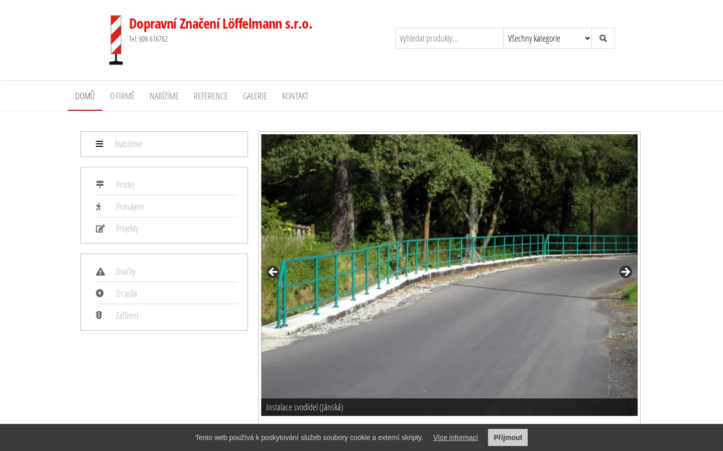 Dopravní Značení Löffelmann website