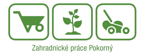 Zahradnické práce Pokorný logo