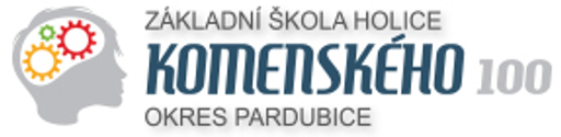 ZŠ Holice, Komenského logo