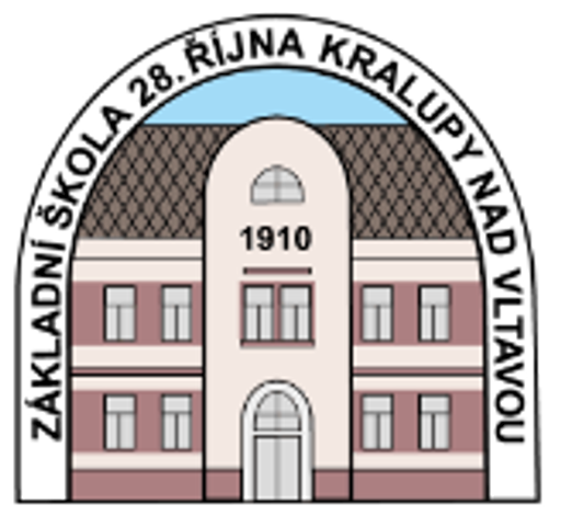 ZŠ Kralupy nad Vltavou, 28. října logo