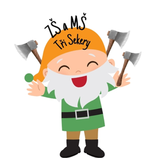 ZŠ a MŠ Tři Sekery logo