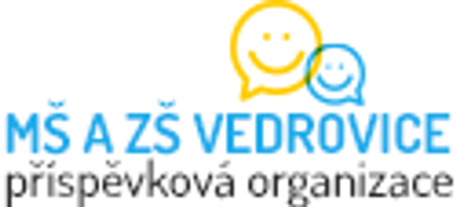 Mateřská škola a Základní škola Vedrovice logo