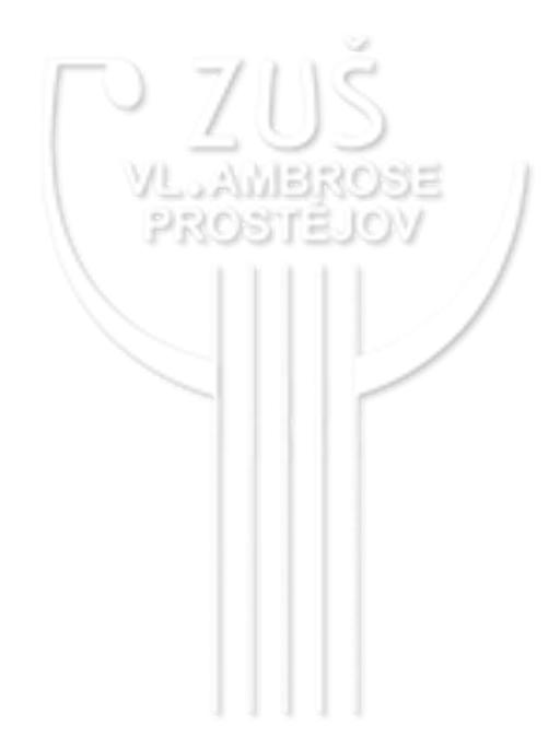 ZUŠ Vladimíra Ambrose Prostějov logo
